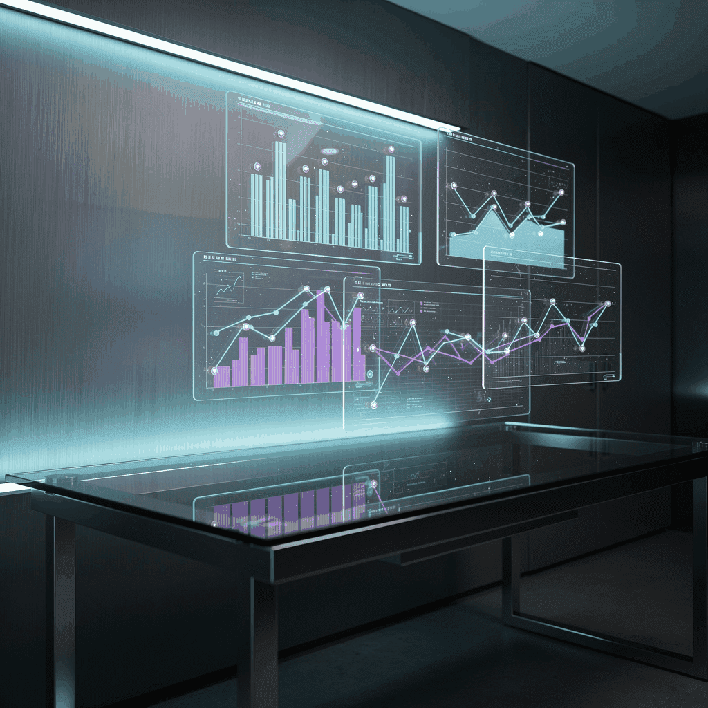 Abstract visualization of data audit and analysis